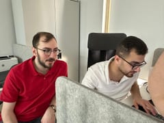 Working with a colleague on the 3PL and CarLog projects